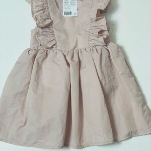 H&M Kids Dress in Soft Beige